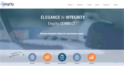 Desktop Screenshot of elegrity.com
